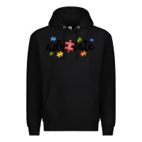 Black advocate autism Premium Hoodie - MaliasSmallBusiness