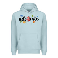 Blue Mist advocate autism Premium Hoodie - MaliasSmallBusiness