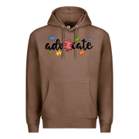 Chestnut advocate autism Premium Hoodie - MaliasSmallBusiness