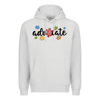 Dove Grey advocate autism Premium Hoodie - MaliasSmallBusiness