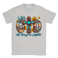 Moon Dust with god all things are possible cross Classic Tee - Zillion Design Studio