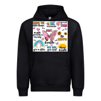 Black positive affirmations Urban Hoodie - MaliasSmallBusiness