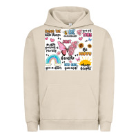 Pigment French Oak positive affirmations Urban Hoodie - MaliasSmallBusiness
