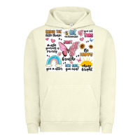 Pigment Pistachio positive affirmations Urban Hoodie - MaliasSmallBusiness