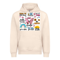 Sandshell positive affirmations Urban Hoodie - MaliasSmallBusiness