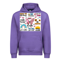 Tulip positive affirmations Urban Hoodie - MaliasSmallBusiness