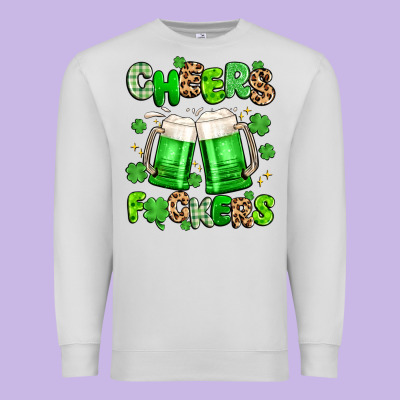 Cheers Fuckers Premium Sweatshirt Designed By Artiststas