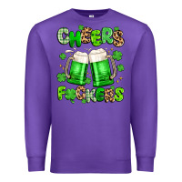 Purple cheers fuckers Premium Sweatshirt - Artiststas