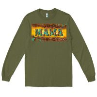 Army Green Mama with gemstone Long Sleeve Tee - RanaPortraitStore