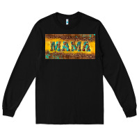 Black Mama with gemstone Long Sleeve Tee - RanaPortraitStore