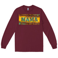 Burgundy Mama with gemstone Long Sleeve Tee - RanaPortraitStore