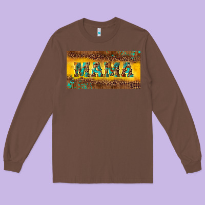Long Sleeve Tee Mama with gemstone