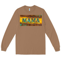 Toasted Coconut Mama with gemstone Long Sleeve Tee - RanaPortraitStore