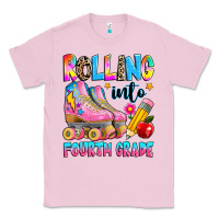 Bubblegum Pink rolling into fourth grade Classic Tee - texasbilliewilder