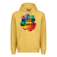 Antique Gold autism advocate Premium Hoodie - MaliasSmallBusiness