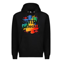 Black autism advocate Premium Hoodie - MaliasSmallBusiness