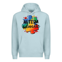 Blue Mist autism advocate Premium Hoodie - MaliasSmallBusiness