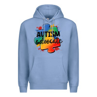 Colony Blue autism advocate Premium Hoodie - MaliasSmallBusiness