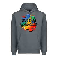 Rock autism advocate Premium Hoodie - MaliasSmallBusiness