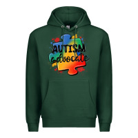Sports Green autism advocate Premium Hoodie - MaliasSmallBusiness