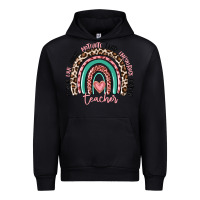 Black teacher rainbow Urban Hoodie - MaliasSmallBusiness