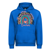 Cobalt teacher rainbow Urban Hoodie - MaliasSmallBusiness