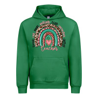 Emerald teacher rainbow Urban Hoodie - MaliasSmallBusiness