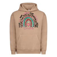 Pigment Burro teacher rainbow Urban Hoodie - MaliasSmallBusiness