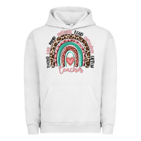 Pigment Lunar Rock teacher rainbow Urban Hoodie - MaliasSmallBusiness