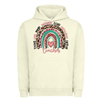 Pigment Pistachio teacher rainbow Urban Hoodie - MaliasSmallBusiness