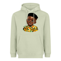 Matcha black boy Heavyweight Hoodie - HRA Design Shop
