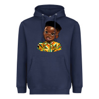 Navy black boy Heavyweight Hoodie - HRA Design Shop
