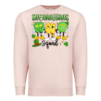 Pale Pink shenanigans squad Premium Sweatshirt - Artiststas