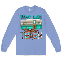 Colony Blue upper class trailer trash Long Sleeve Tee - texasbilliewilder