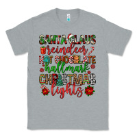 Heather Grey santa claus reindeer hallmark hot chocolate christ Classic Tee - FaDigitalArtStudio