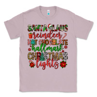 Lilac santa claus reindeer hallmark hot chocolate christ Classic Tee - FaDigitalArtStudio