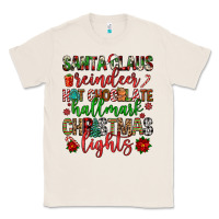 Natural santa claus reindeer hallmark hot chocolate christ Classic Tee - FaDigitalArtStudio