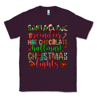Plum santa claus reindeer hallmark hot chocolate christ Classic Tee - FaDigitalArtStudio