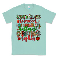 Seafoam santa claus reindeer hallmark hot chocolate christ Classic Tee - FaDigitalArtStudio