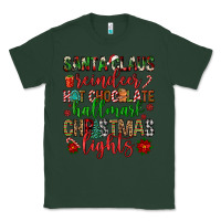 Sports Green santa claus reindeer hallmark hot chocolate christ Classic Tee - FaDigitalArtStudio