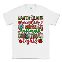 White santa claus reindeer hallmark hot chocolate christ Classic Tee - FaDigitalArtStudio