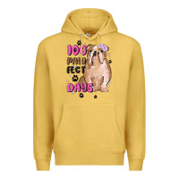 Antique Gold 100 days of school Premium Hoodie - MaliasSmallBusiness