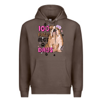 Coffee 100 days of school Premium Hoodie - MaliasSmallBusiness