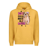 Mustard 100 days of school Premium Hoodie - MaliasSmallBusiness