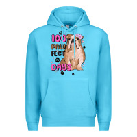 Ocean Blue 100 days of school Premium Hoodie - MaliasSmallBusiness