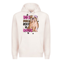Pale Pink 100 days of school Premium Hoodie - MaliasSmallBusiness