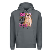 Rock 100 days of school Premium Hoodie - MaliasSmallBusiness
