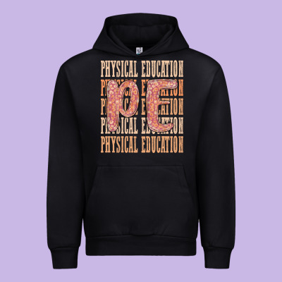 Physical Education Urban Hoodie Designed By Maliassmallbusiness