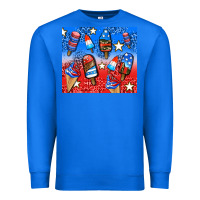 True Royal american popsicle and stars Premium Sweatshirt - AdoDesignShop
