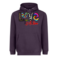 Plum love autism Heavyweight Hoodie - CowhideDigitalArt
